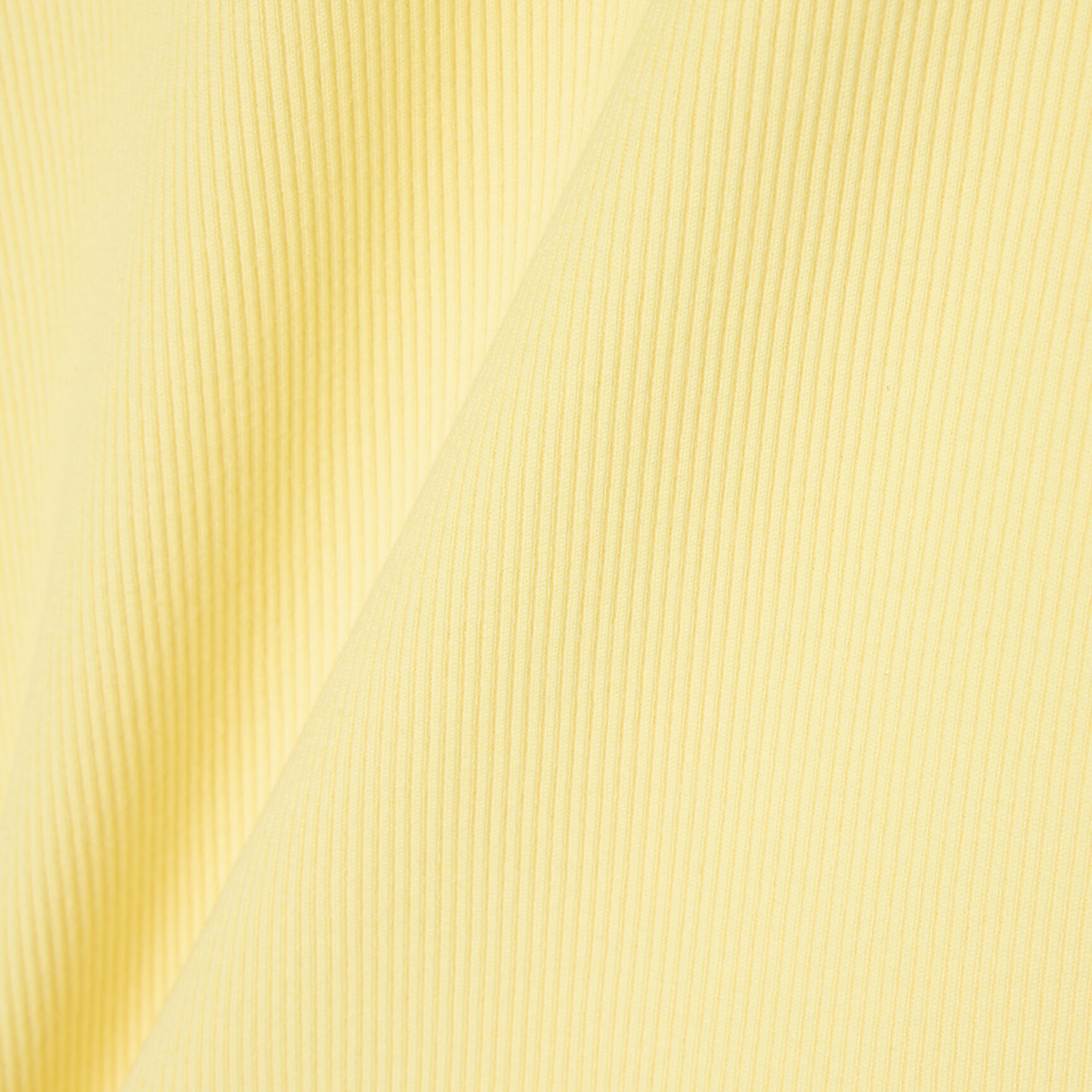 Slim Fit Ribbed Cotton T-shirt