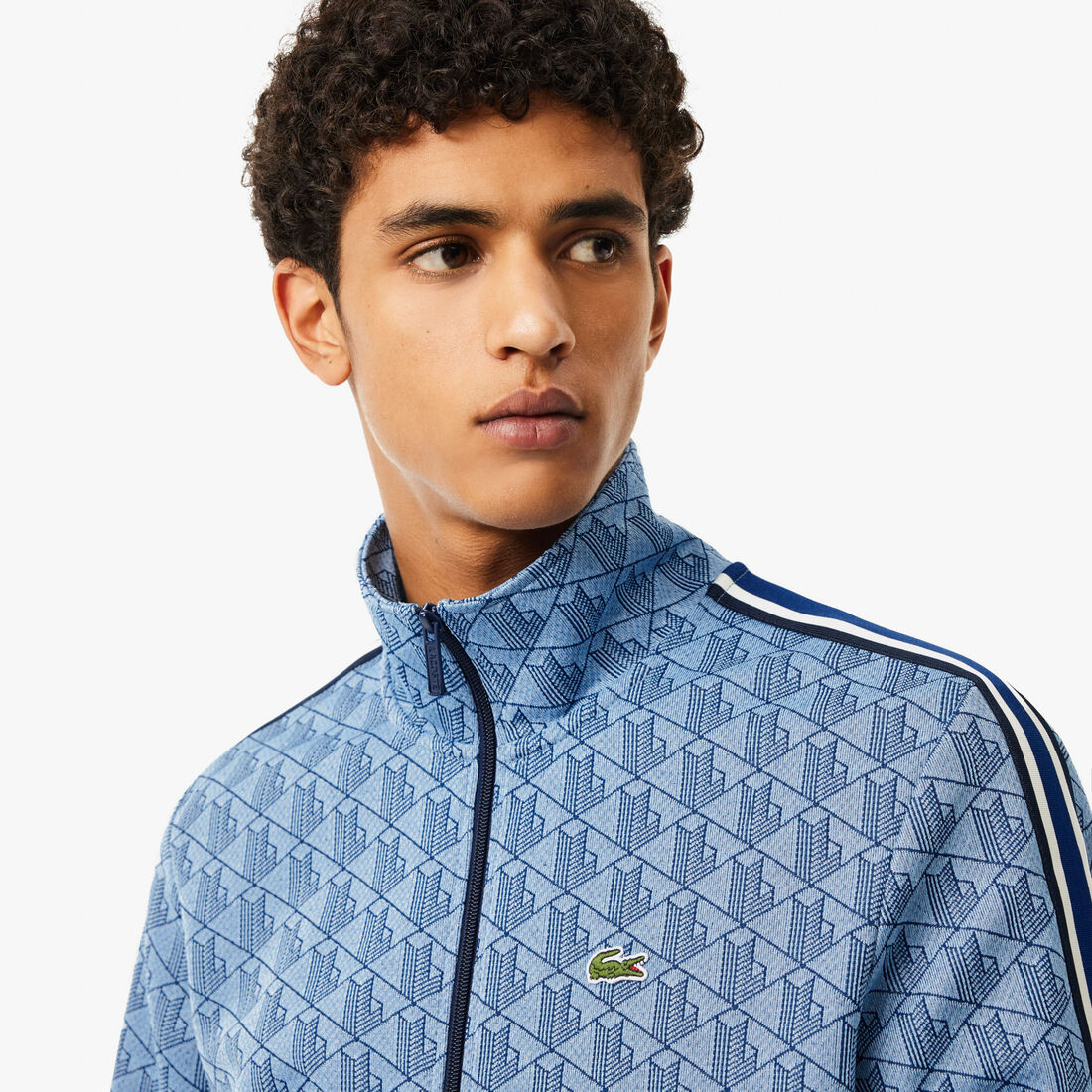 Paris Zip-Up Jacquard Track Jacket Paris Zip-Up Jacquard Track Jacket