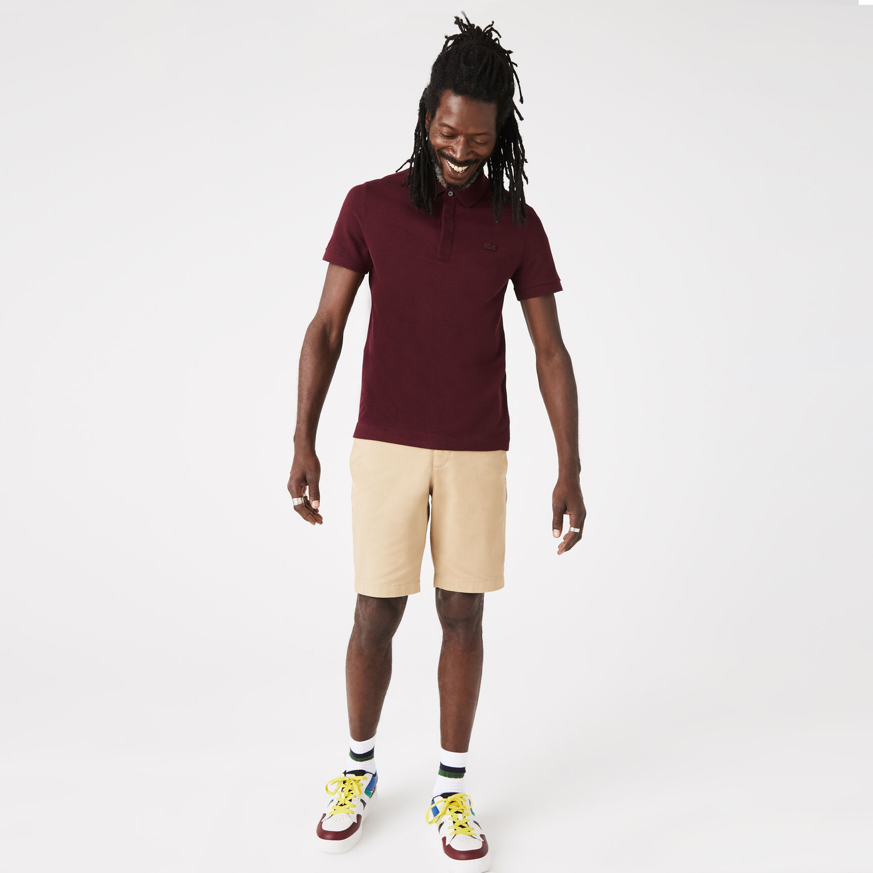 Regular Fit Paris Stretch Pique Polo Shirt