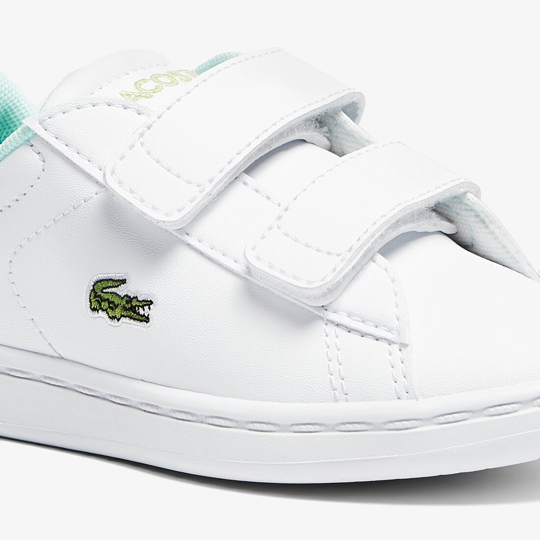 سنيكرز كارنابي ايفو من خامات صناعية بأشرطة صفراء للرضع سنيكرز كارنابي ايفو من خامات صناعية بأشرطة صفراء للرضع