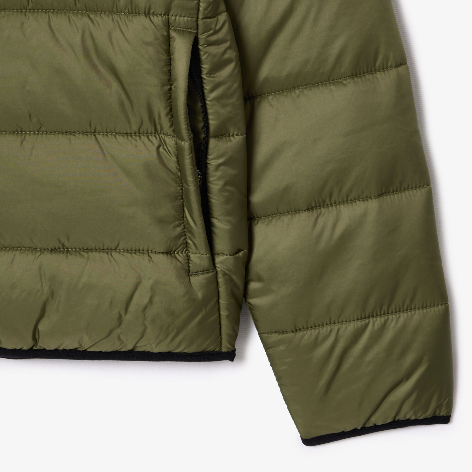Water-Repellent Quilted Puffed Jacket lacoste water repellent quilted puffed jacket