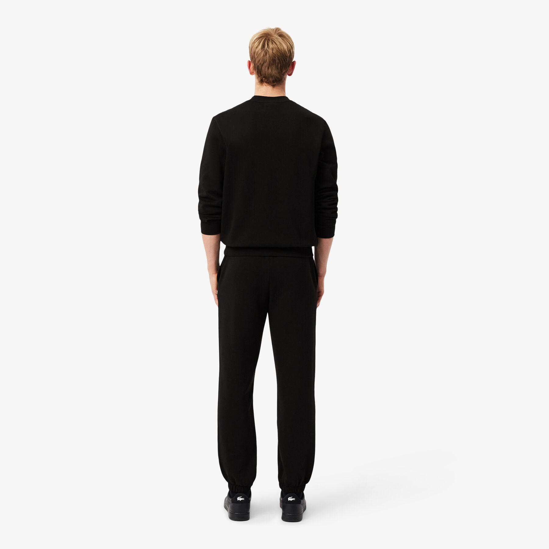 men s lacoste brushed fleece jogger trackpants