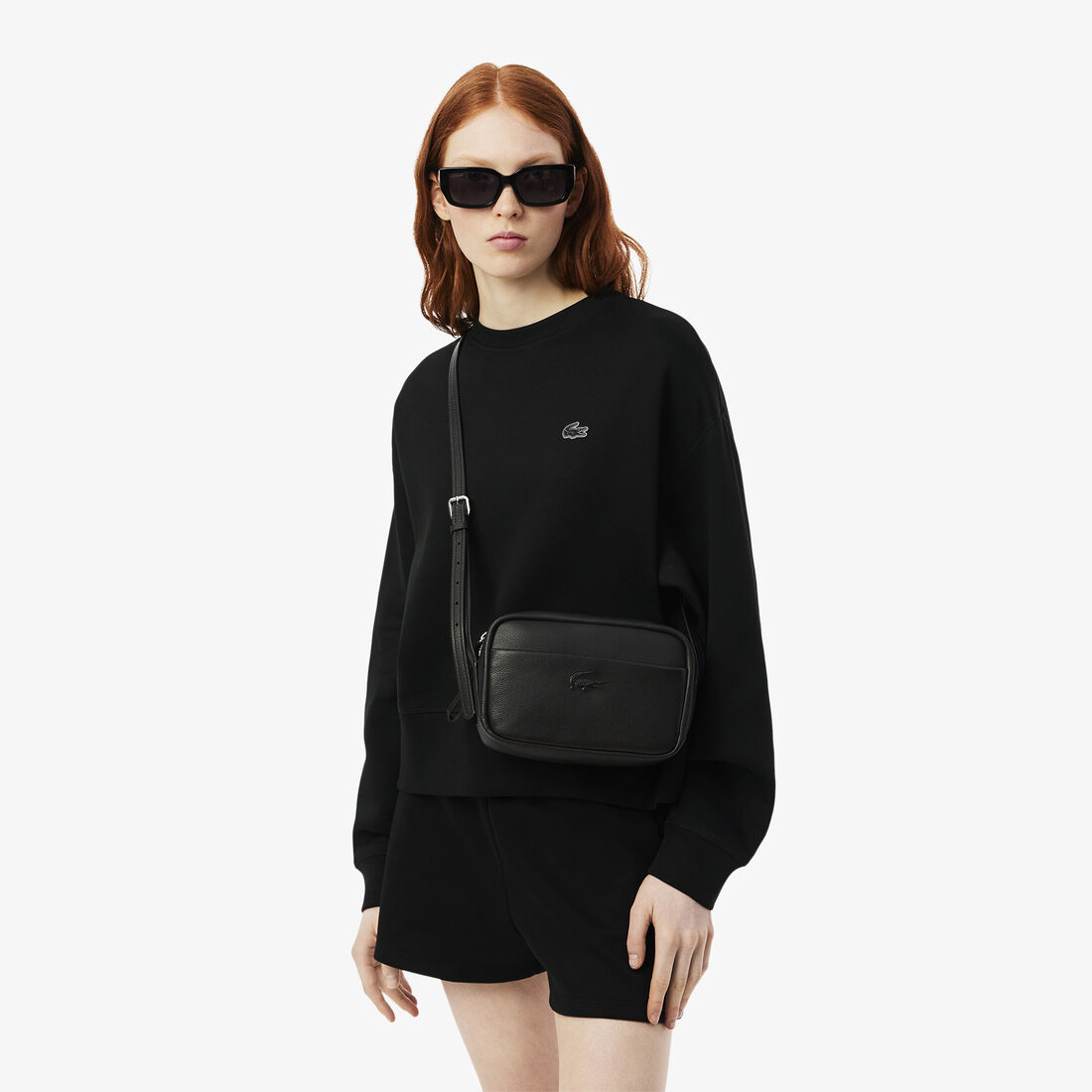 حقيبة كتف سيتي كورت من الجلد المحبب حقيبة كتف سيتي كورت من الجلد المحبب