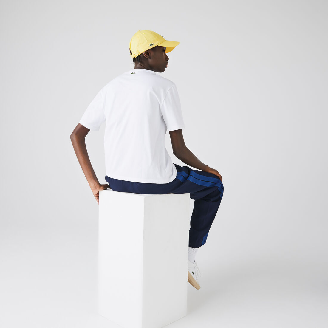 Women's Crew Neck Lacoste Print Soft Cotton T-shirt Women's Crew Neck Lacoste Print Soft Cotton T-shirt