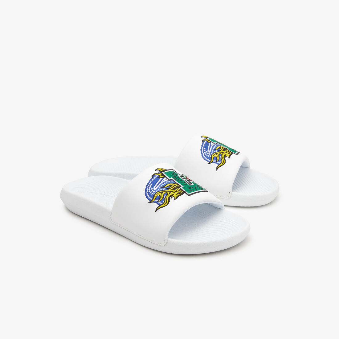 Men's Croco Synthetic Slides Men's Croco Synthetic Slides