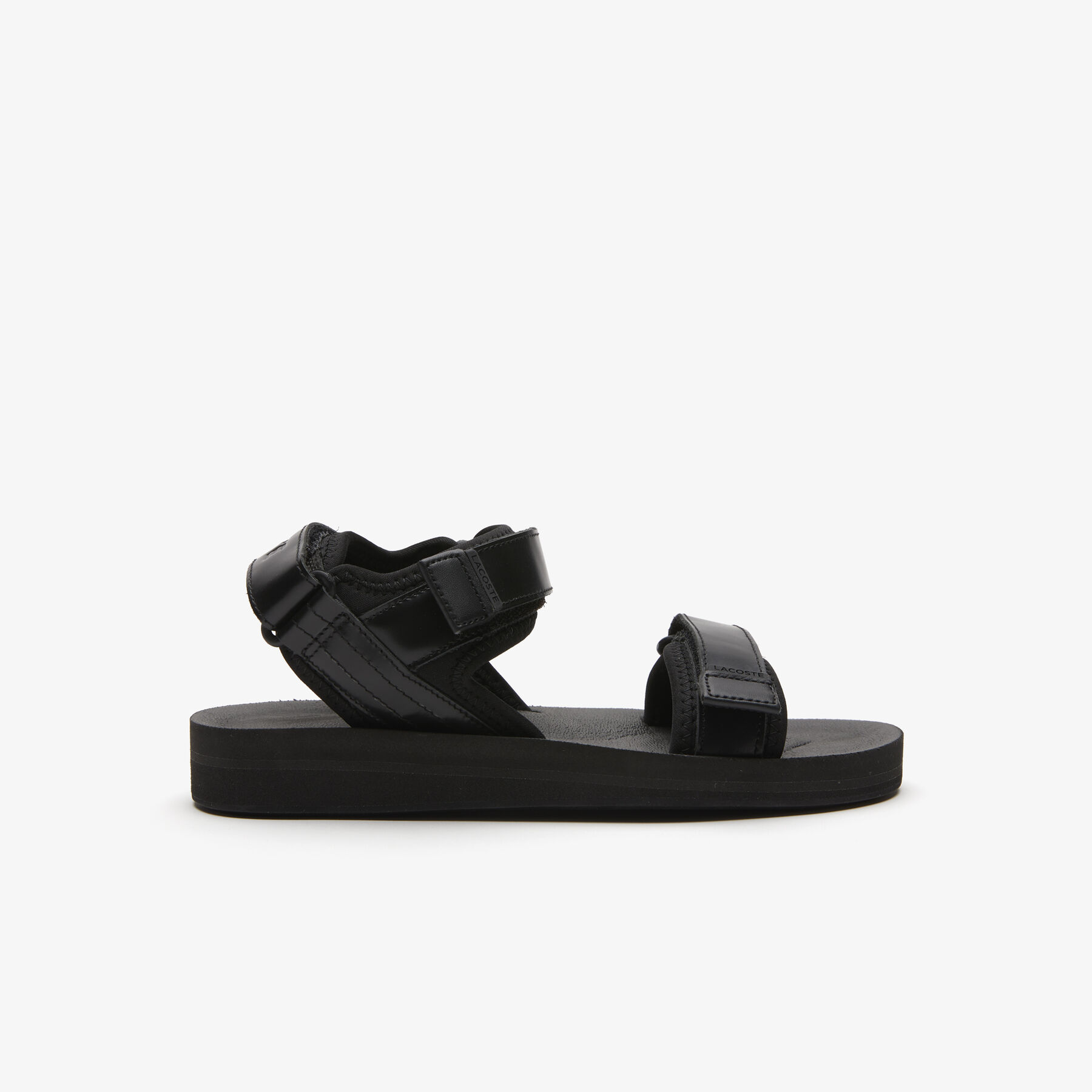 Women's Suruga Leather and Textile Sandals lacoste women s suruga leather and textile sandals