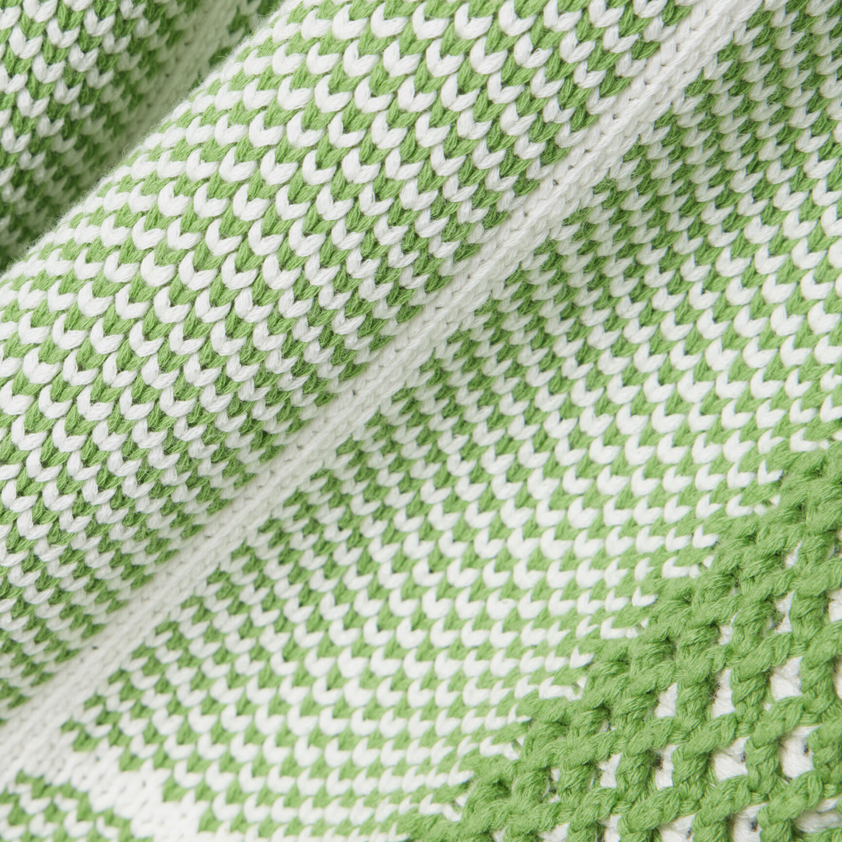 Tennis Court Jacquard Sweater Dress