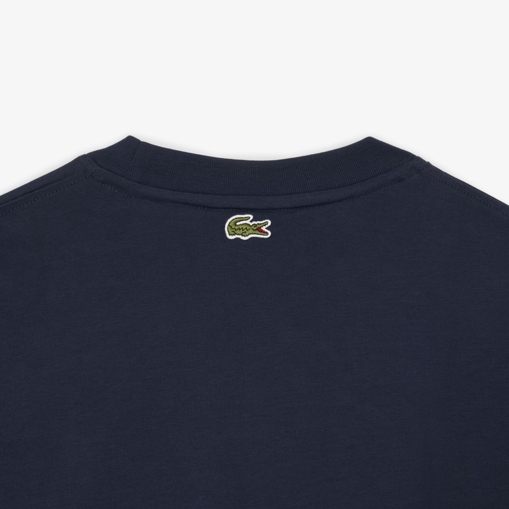 تي شيرت جيرسي قطني مطبوع ومطرز