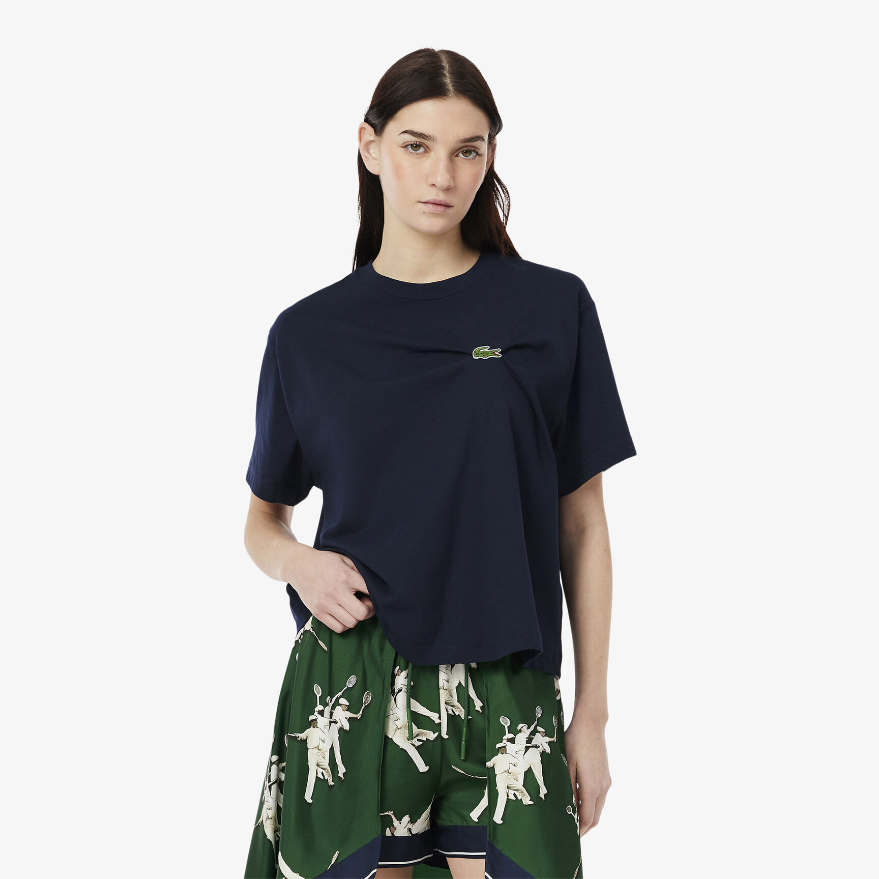 Oversized Draped Jersey T-shirt Oversized Draped Jersey T-shirt