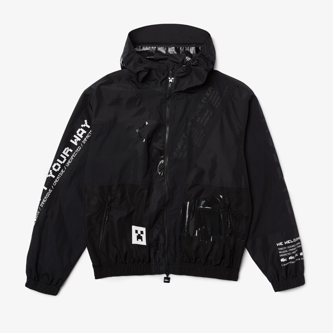 Unisex Lacoste L!VE x Minecraft Zippered Jacket