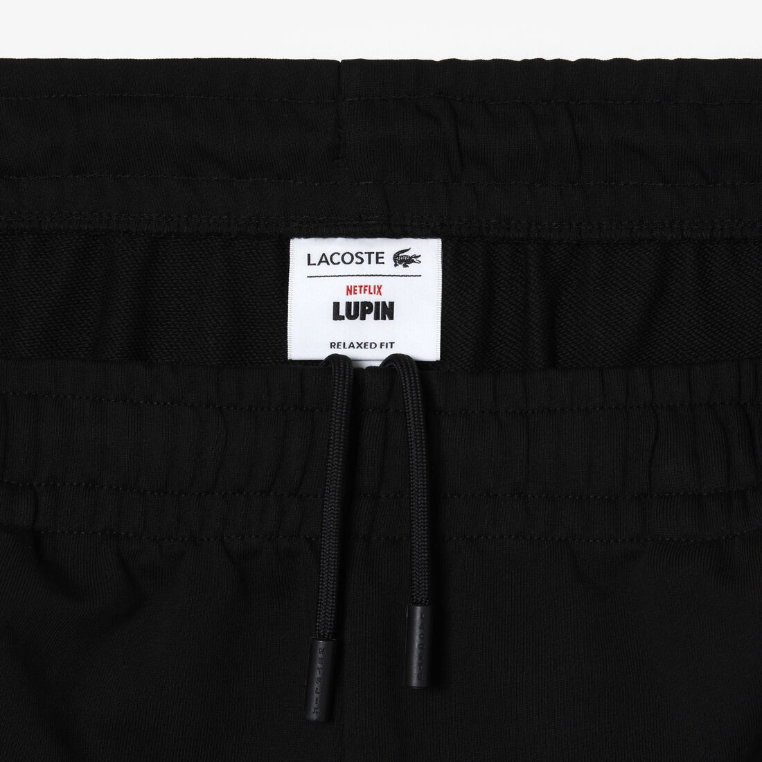 Unisex Lacoste x Netflix Organic Cotton Fleece Shorts Unisex Lacoste x Netflix Organic Cotton Fleece Shorts