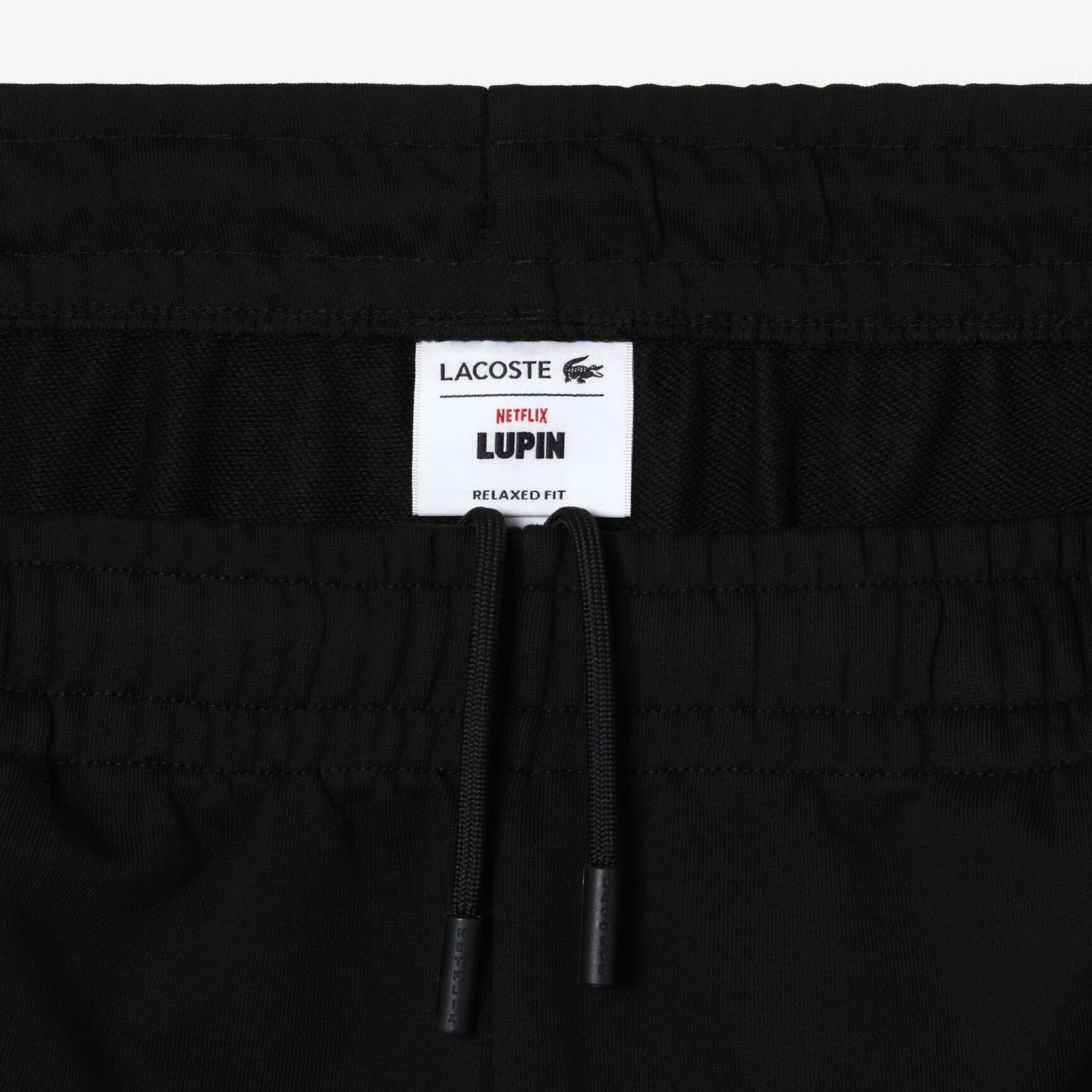 Unisex Lacoste x Netflix Organic Cotton Fleece Shorts Unisex Lacoste x Netflix Organic Cotton Fleece Shorts