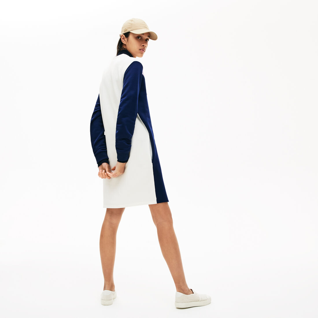 فستان صوف للسيدات بشكل قميص ثقيل ملون فستان صوف للسيدات بشكل قميص ثقيل ملون