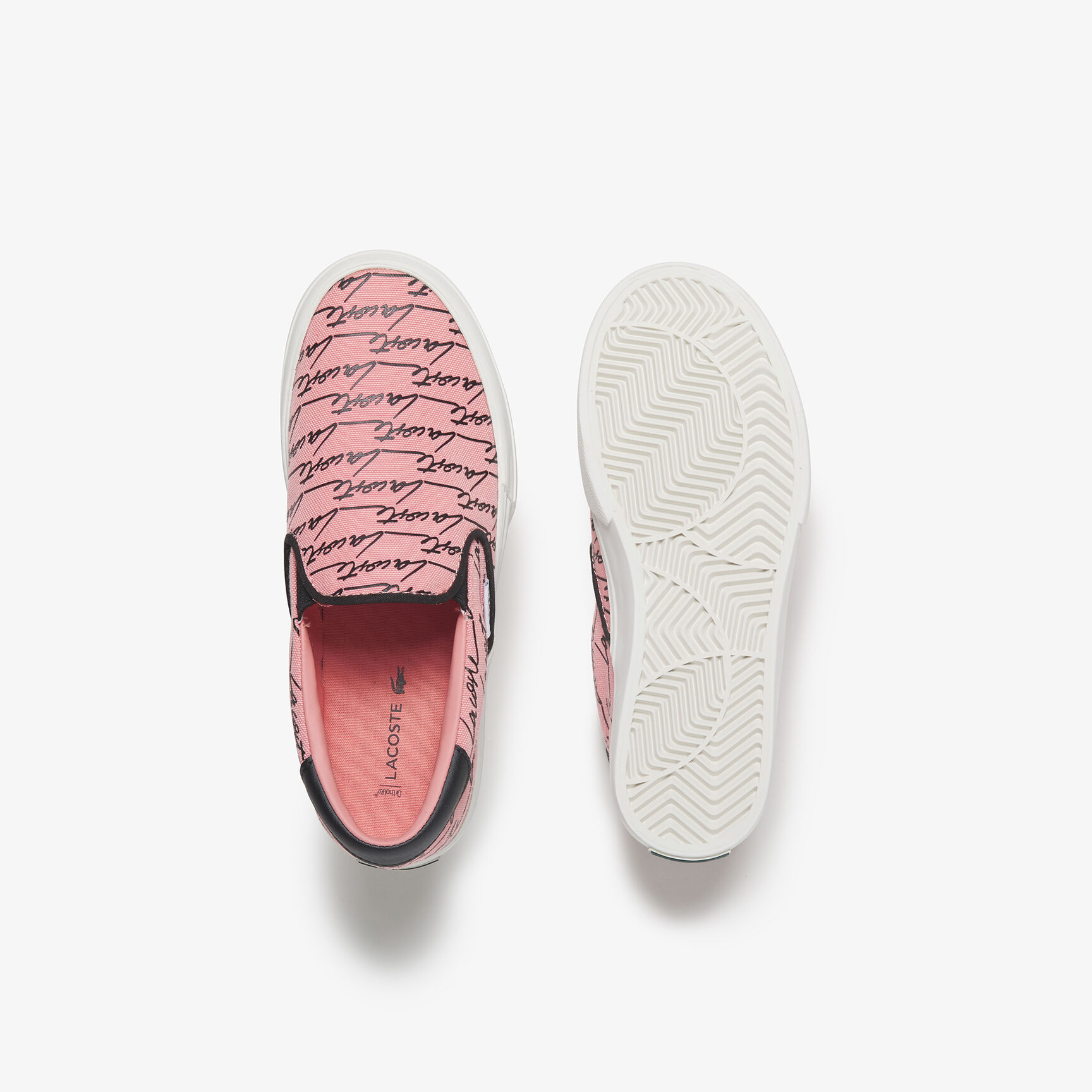 Women's Jump Serve Slip Canvas Print Sneakers