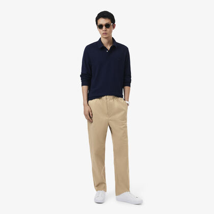 Regular Fit Cotton Twill Chino Pants