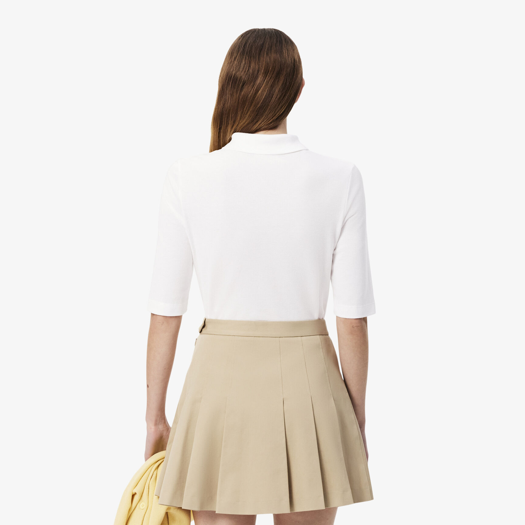 Women's Lacoste Slim Fit Supple Cotton Polo Shirt