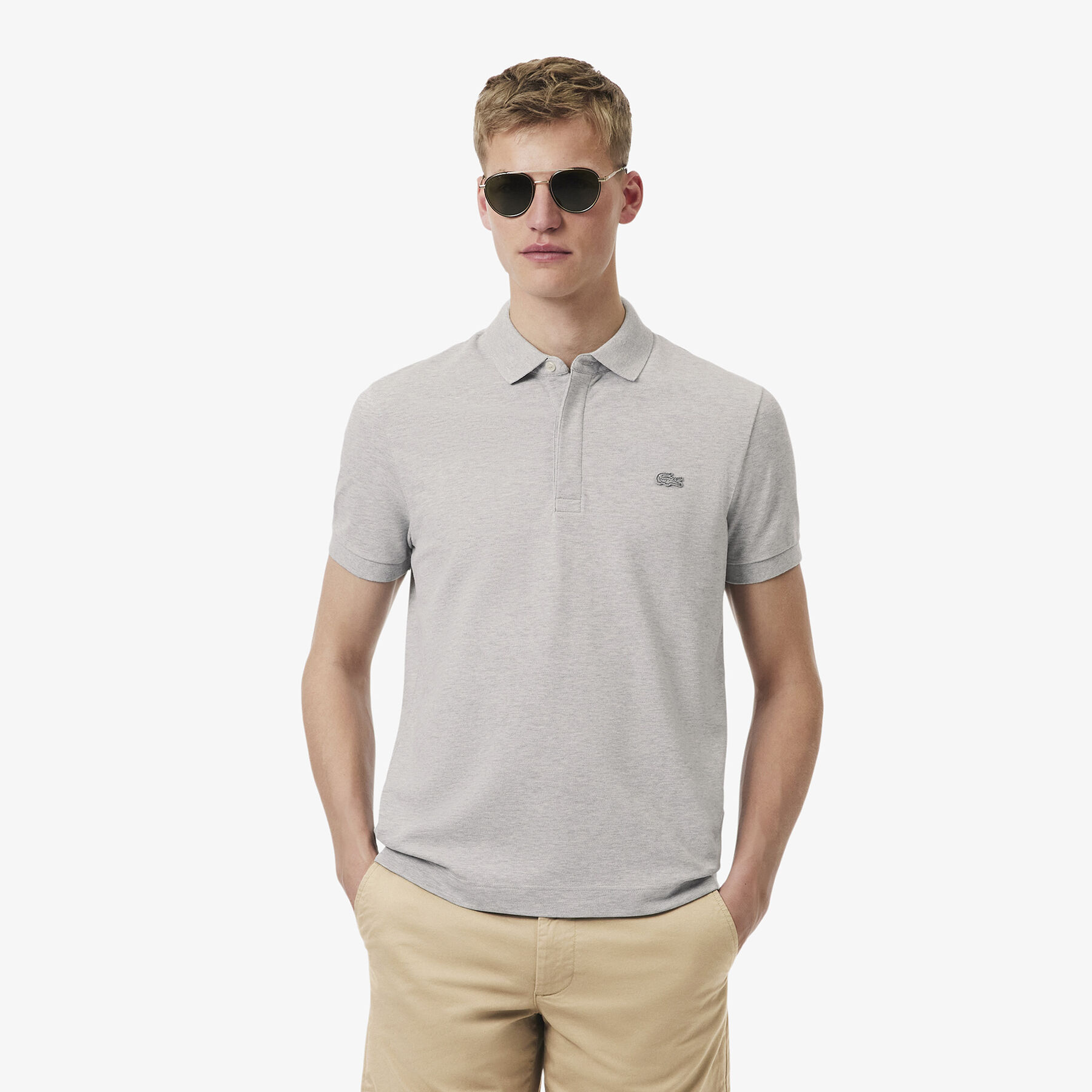 Regular Fit Paris Stretch Pique Polo Shirt Regular Fit Paris Stretch Pique Polo Shirt