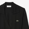 lacoste slim fit polo collar wrap dress