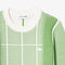 Tennis Court Graphic Jacquard Sweater