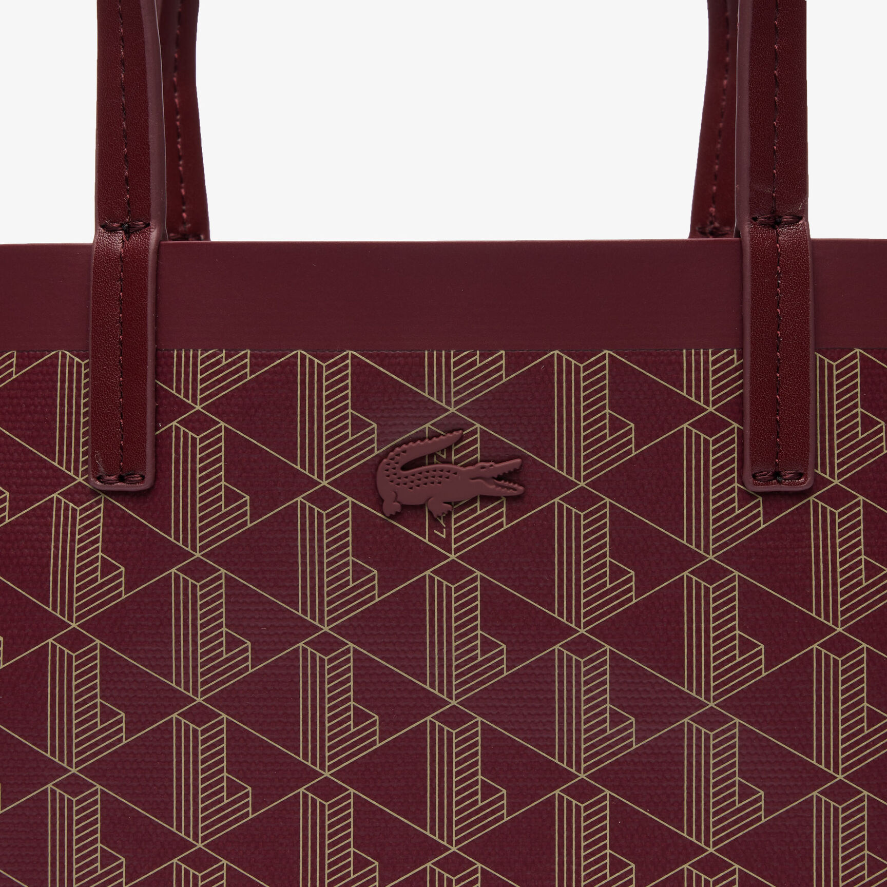 حقيبة توت صغيرة كانفا مغلفة بنقشة شعار الماركة من مجموعة زيلي