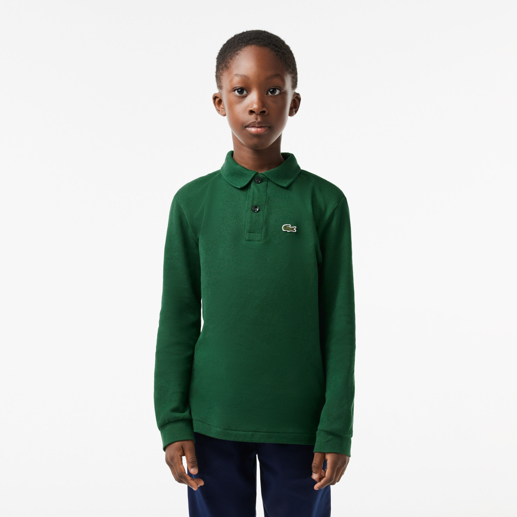 Kids Lacoste Regular Fit Petit Pique Polo Shirt