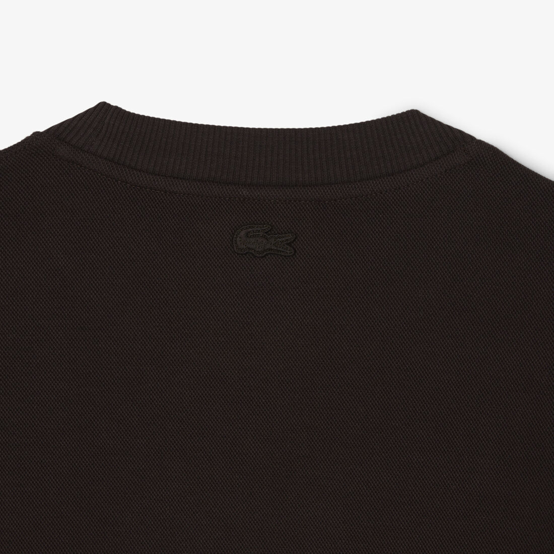 Double Face Pique Badge Sweatshirt Double Face Pique Badge Sweatshirt