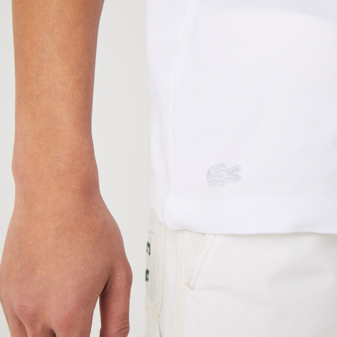 Men's Lacoste Made in France Regular Fit Organic Cotton Polo Shirt Men's Lacoste Made in France Regular Fit Organic Cotton Polo Shirt