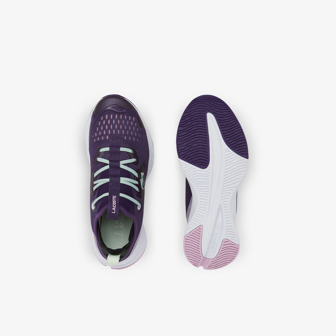 Women's Lacoste Run Spin Comfort Textile Tonal Sneakers Women's Lacoste Run Spin Comfort Textile Tonal Sneakers