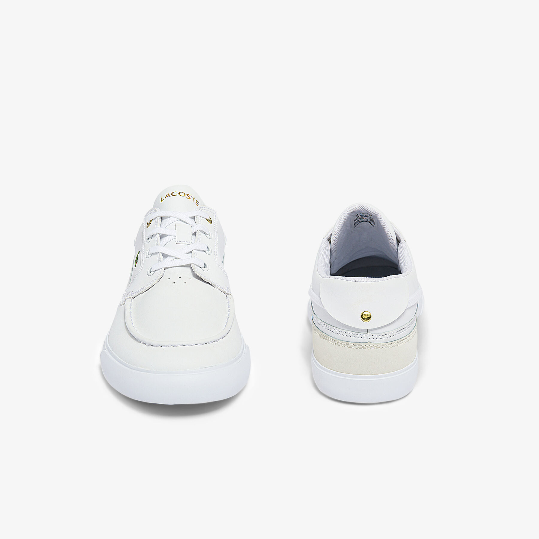 Men's Bayliss Deck Leather and Synthetic Boat Shoes lacoste men s bayliss deck leather and synthetic boat shoes