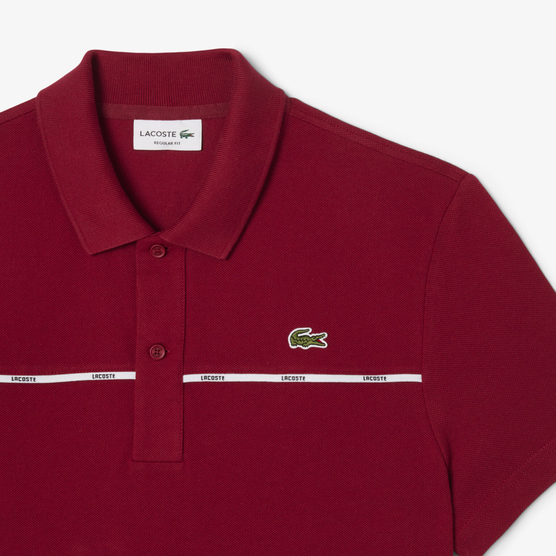 Regular Fit Logo Trim L.12.12 Polo Shirt lacoste regular fit logo trim l 12 12 polo shirt