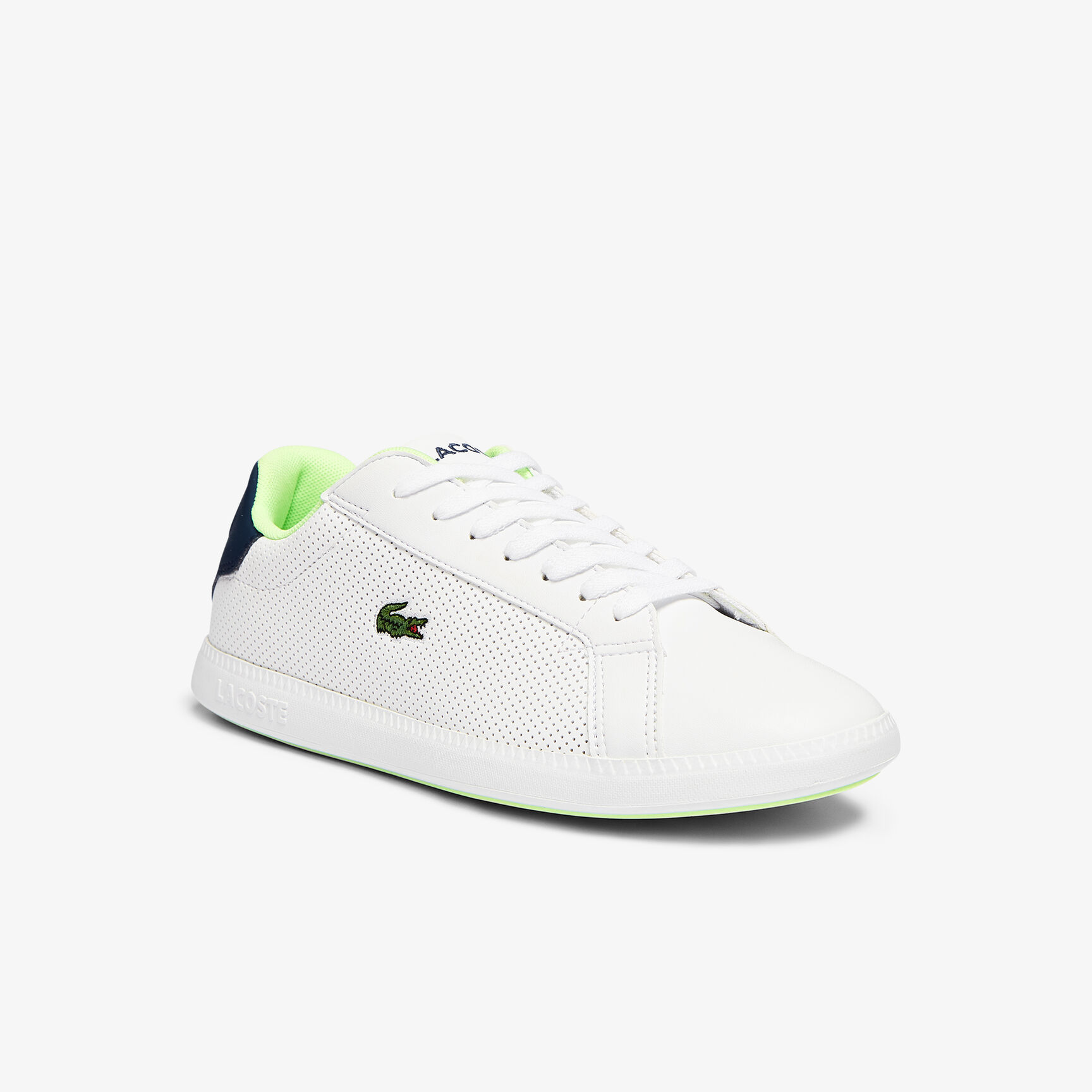 سنيكرز جراديويت بتصميم مثقوب من خامات صناعية للأطفال سنيكرز جراديويت بتصميم مثقوب من خامات صناعية للأطفال