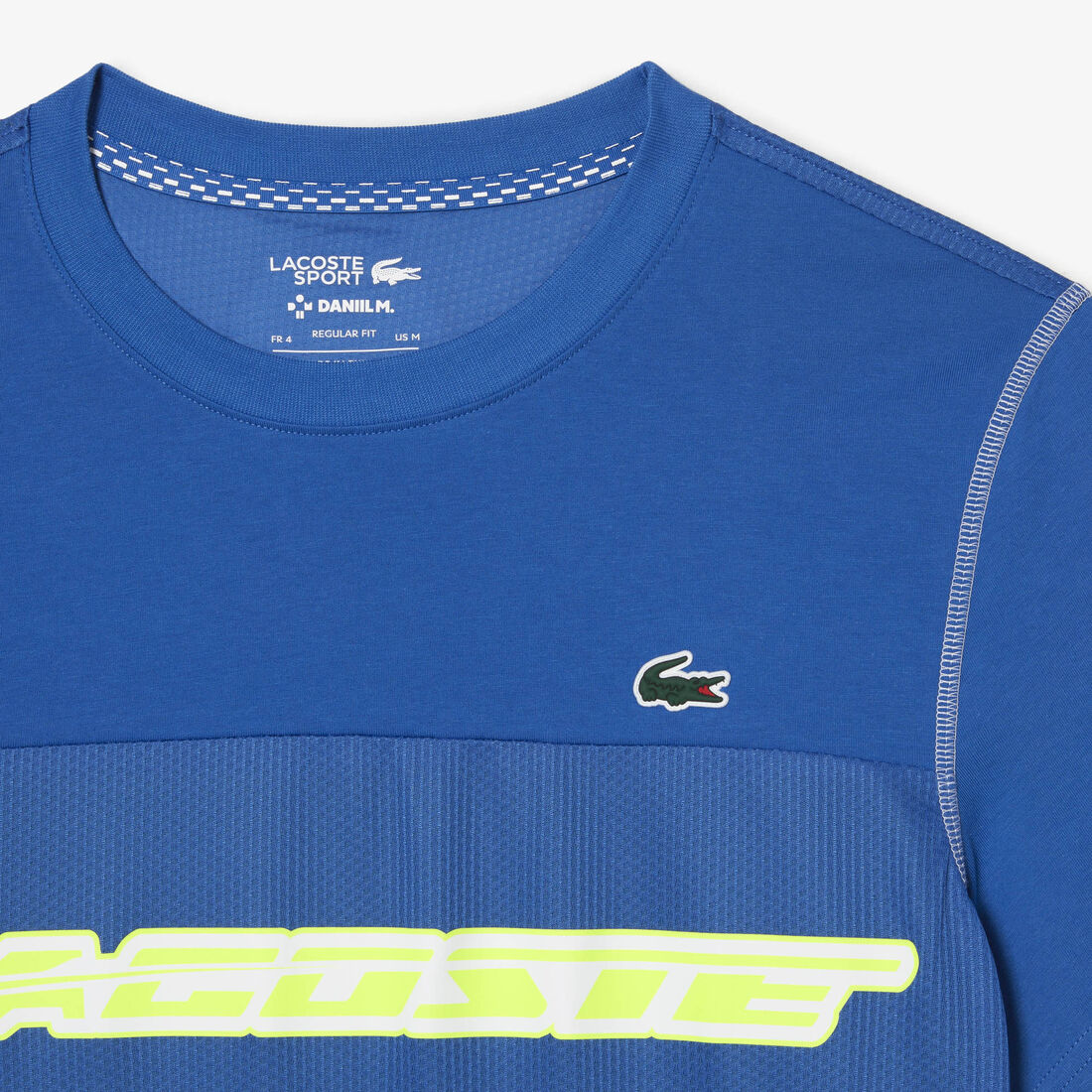 Men's Lacoste Tennis x Daniil Medvedev Jersey T-Shirt Men's Lacoste Tennis x Daniil Medvedev Jersey T-Shirt