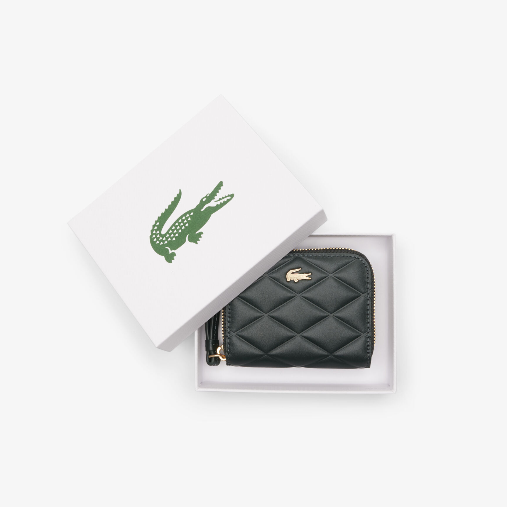 Small Crocodelle Leather Coin Purse