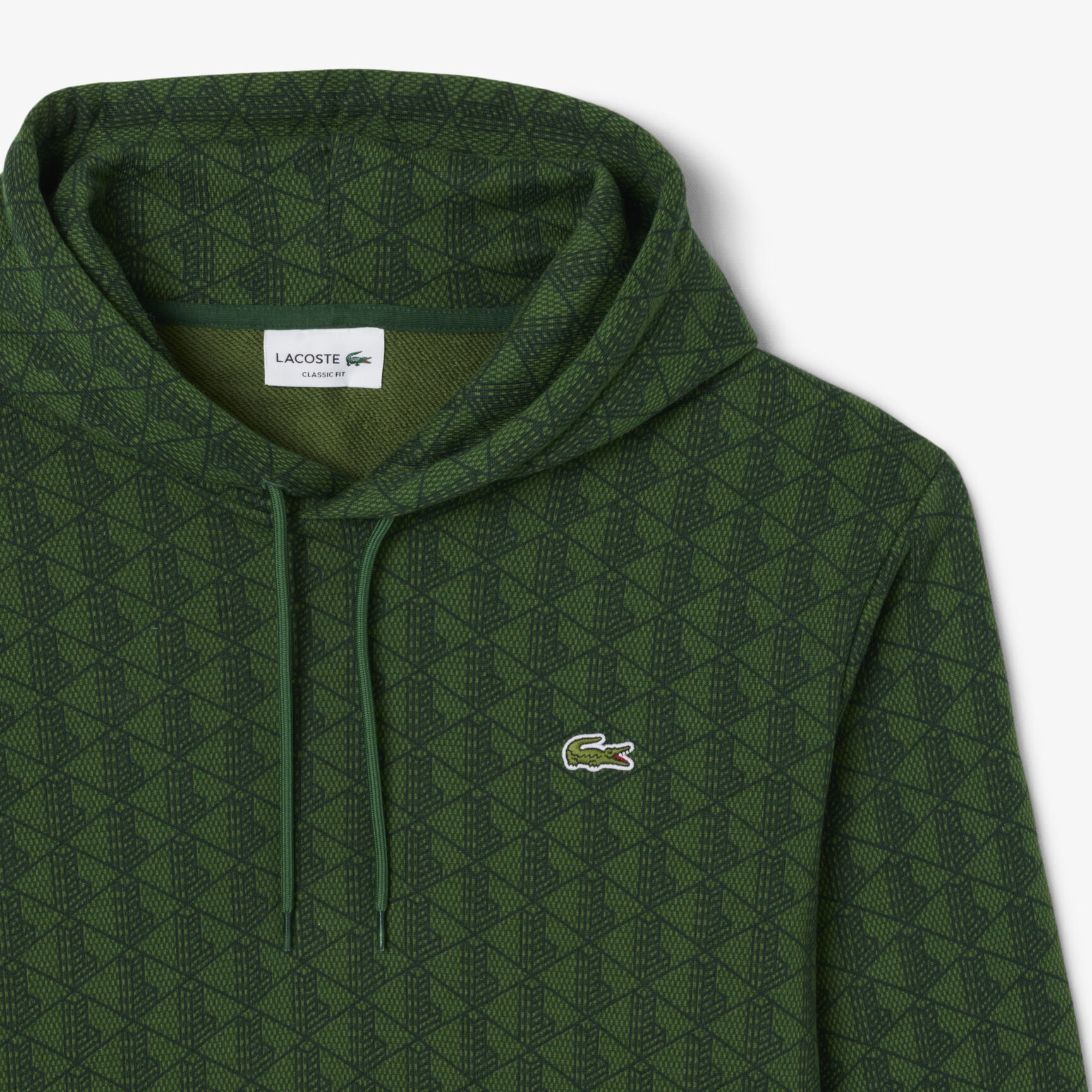 Monogram fleece hoodie Monogram fleece hoodie