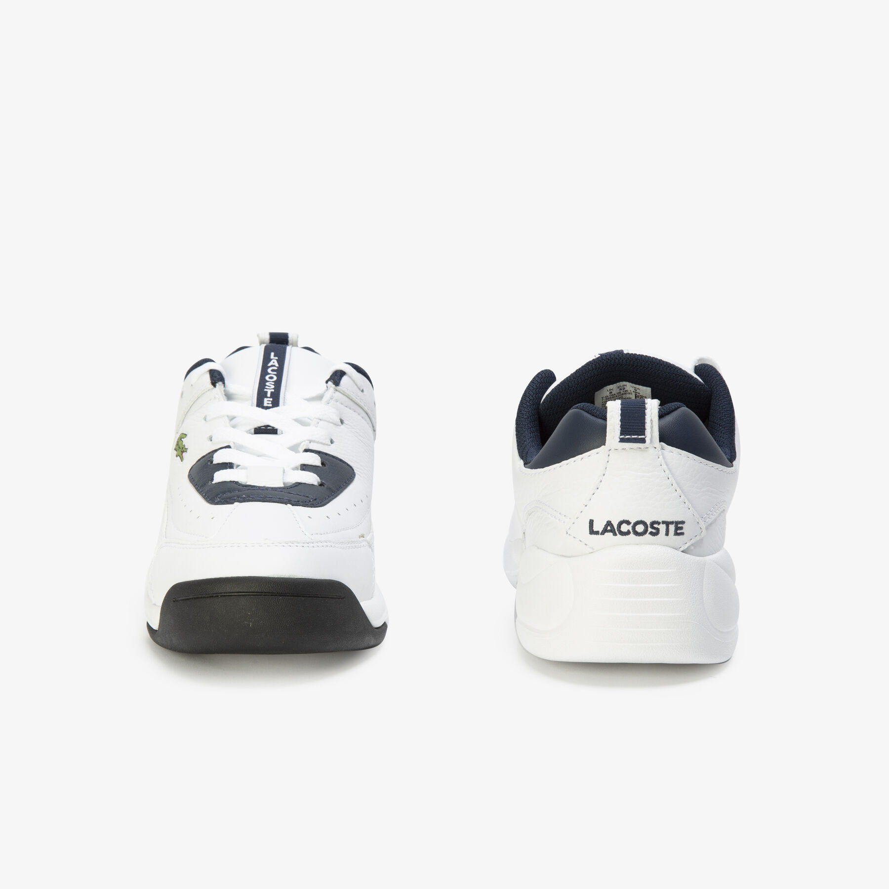 lacoste men s v ultra og leather sneakers