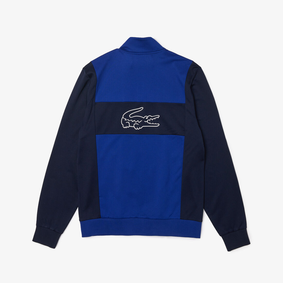 Men’s Lacoste SPORT Resistant Bicolor Piqué Zip Sweatshirt Men’s Lacoste SPORT Resistant Bicolor Piqué Zip Sweatshirt