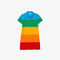Girls’ Polaroid Collaboration Color Striped Cotton Polo Dress Girls’ Polaroid Collaboration Color Striped Cotton Polo Dress