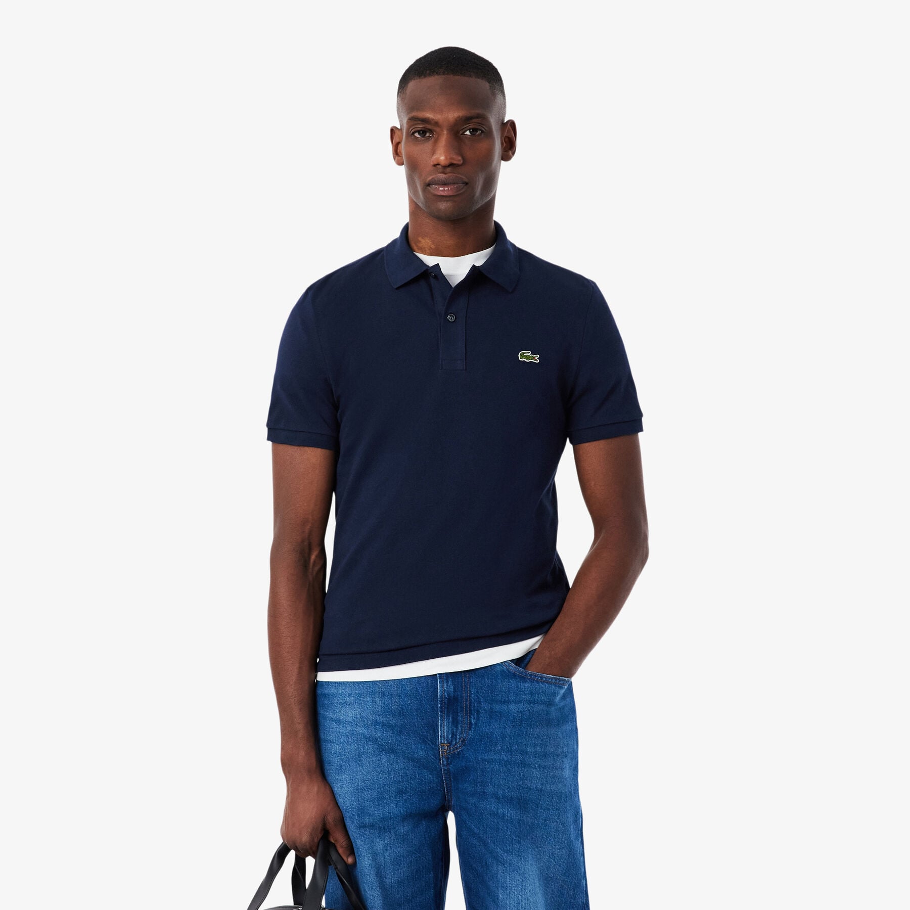 Slim Fit L.12.12 Original Polo Shirt lacoste slim fit l 12 12 original polo shirt