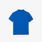 lacoste kids  holiday badge organic cotton piqu  polo