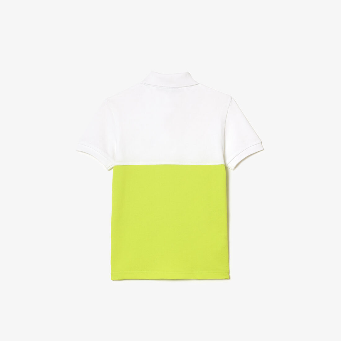 Kids' Lacoste Organic Cotton Pique Colourblock Polo Shirt Kids' Lacoste Organic Cotton Pique Colourblock Polo Shirt