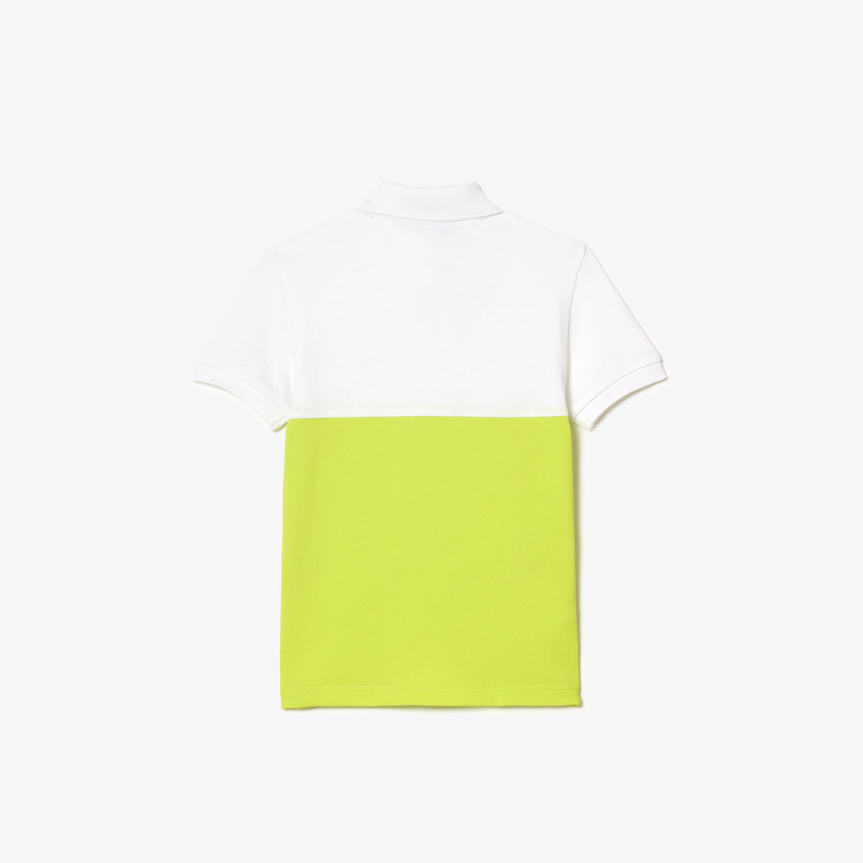 Kids' Lacoste Organic Cotton Pique Colourblock Polo Shirt Kids' Lacoste Organic Cotton Pique Colourblock Polo Shirt