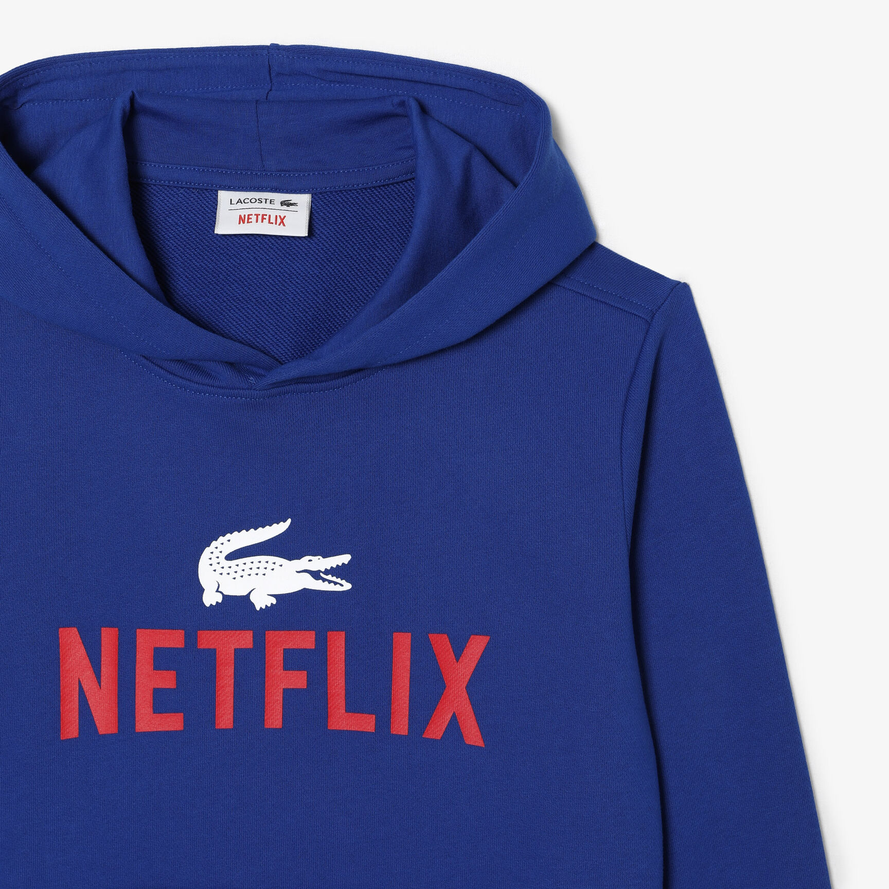 هودي قطن عضوي للأطفال مجموعة Lacoste x Netflix هودي قطن عضوي للأطفال مجموعة Lacoste x Netflix