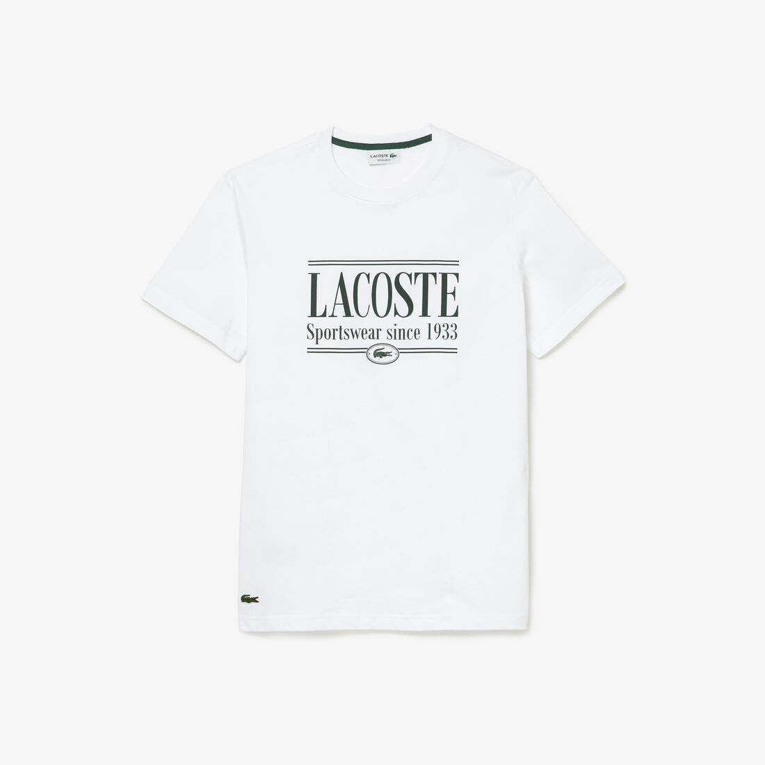 Men's Lacoste Regular Fit Jersey T-shirt Men's Lacoste Regular Fit Jersey T-shirt