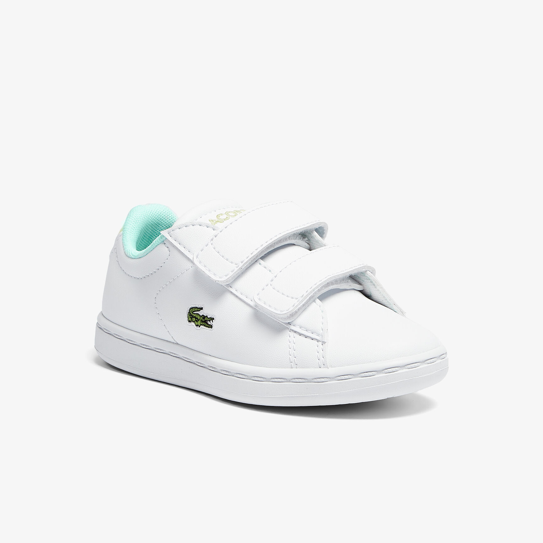 سنيكرز كارنابي ايفو من خامات صناعية بأشرطة صفراء للرضع سنيكرز كارنابي ايفو من خامات صناعية بأشرطة صفراء للرضع