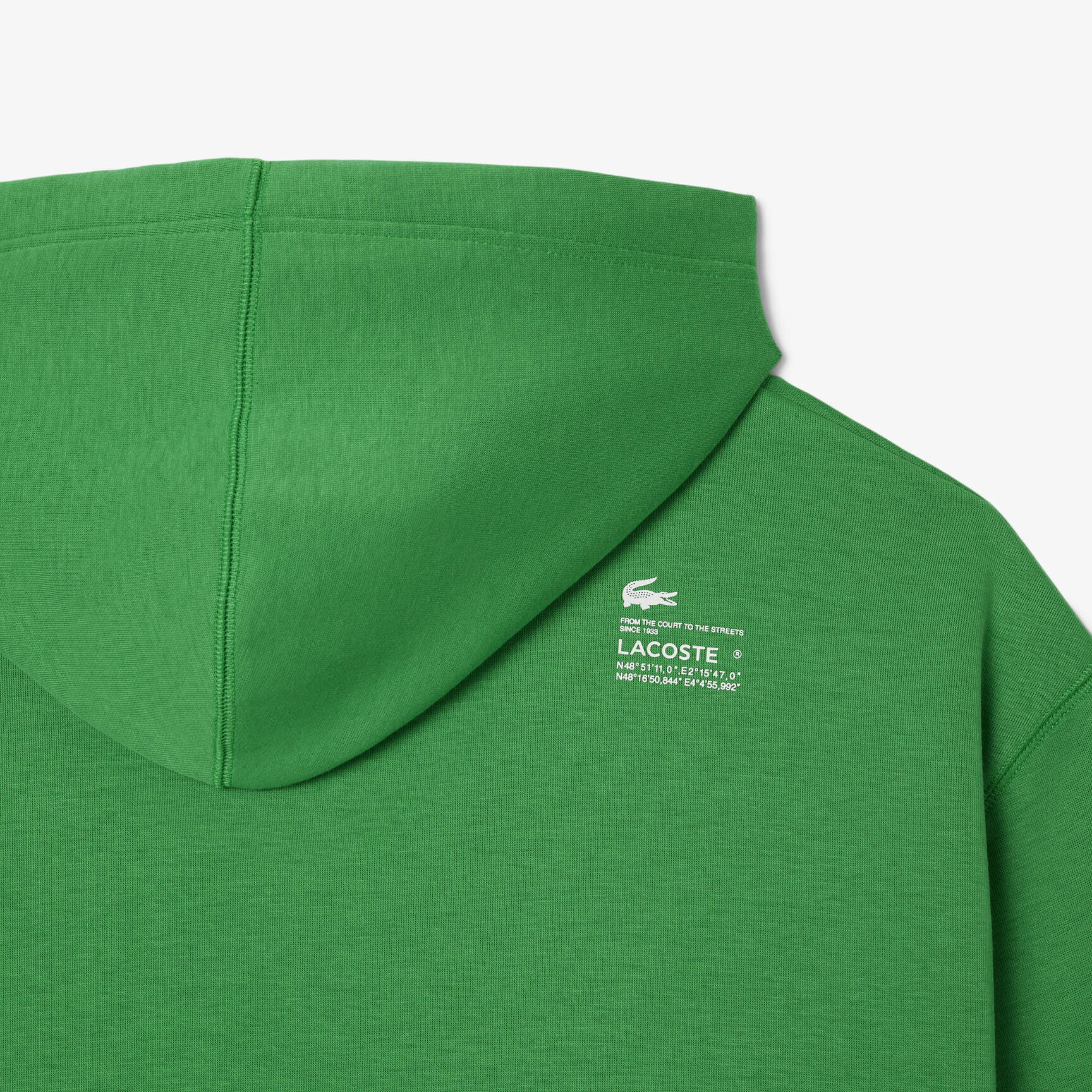 Short Cut Cotton Hoodie