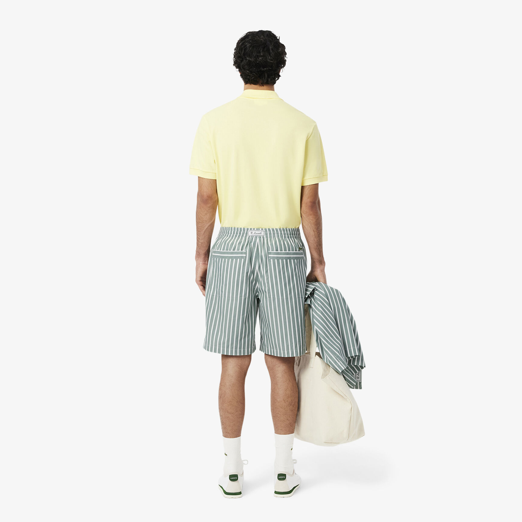 شورت مخطط بقصة مريحة