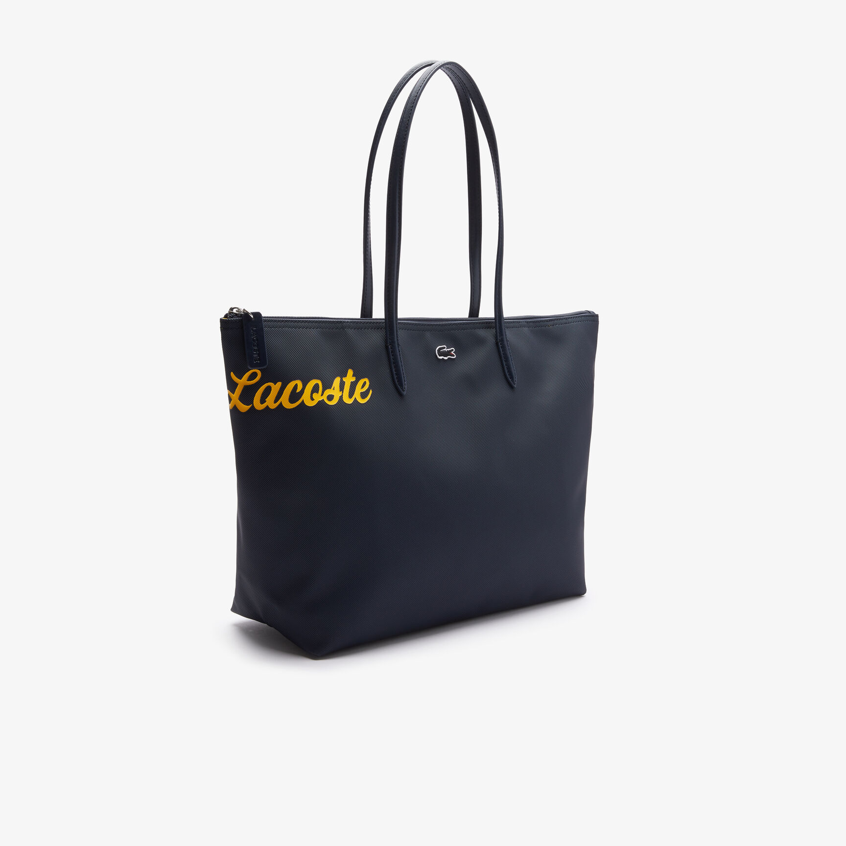 Women's L.12.12 Branded Piqu&eacute; Large Canvas Shopper Bag