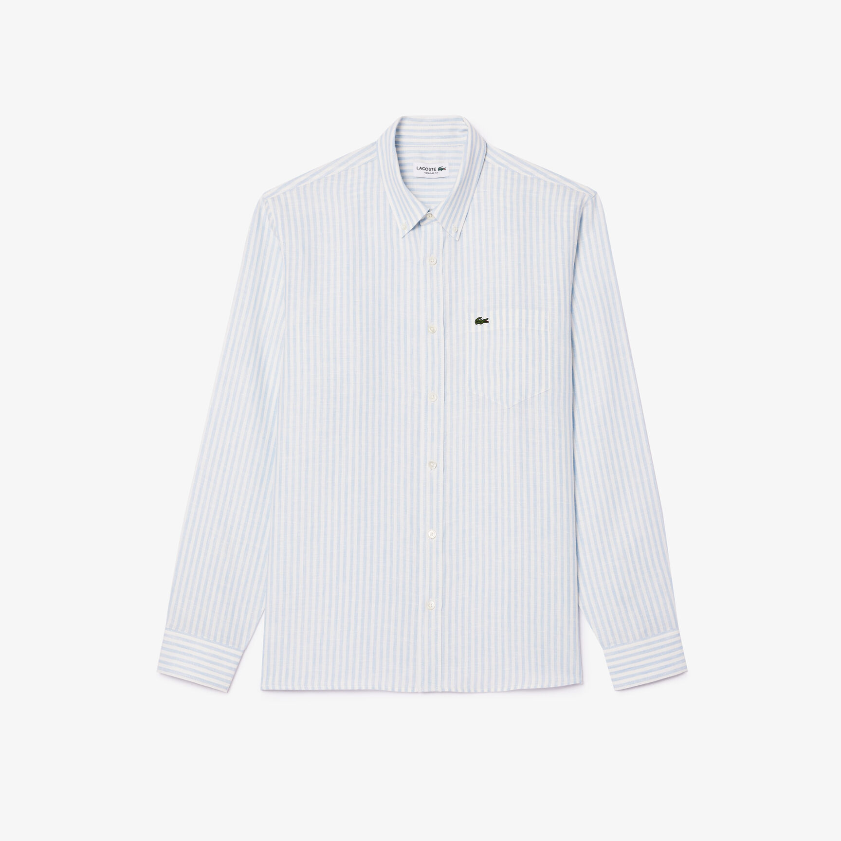Regular Fit Striped Linen Shirt