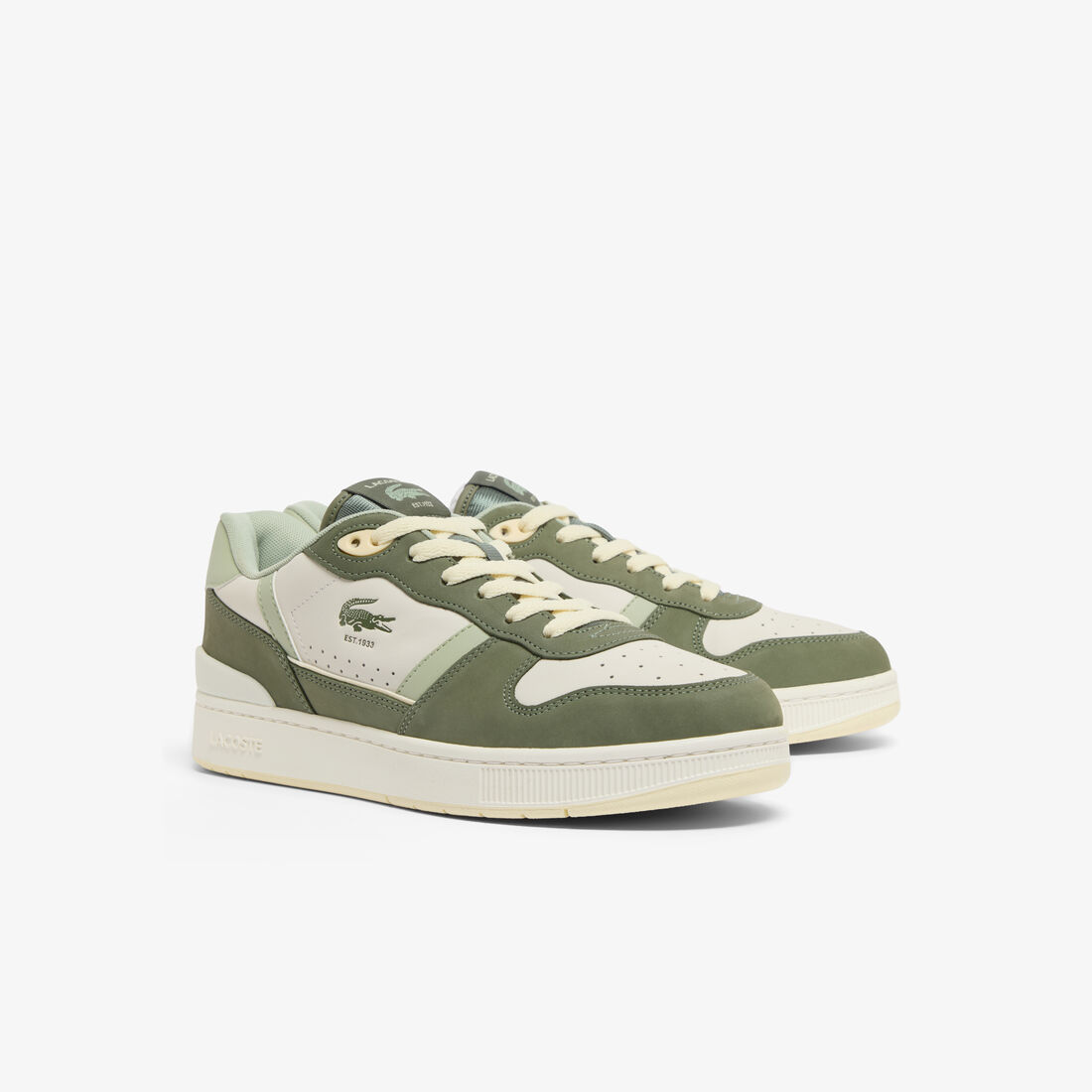 Men's T-Clip Set Leather Sneakers Men's T-Clip Set Leather Sneakers