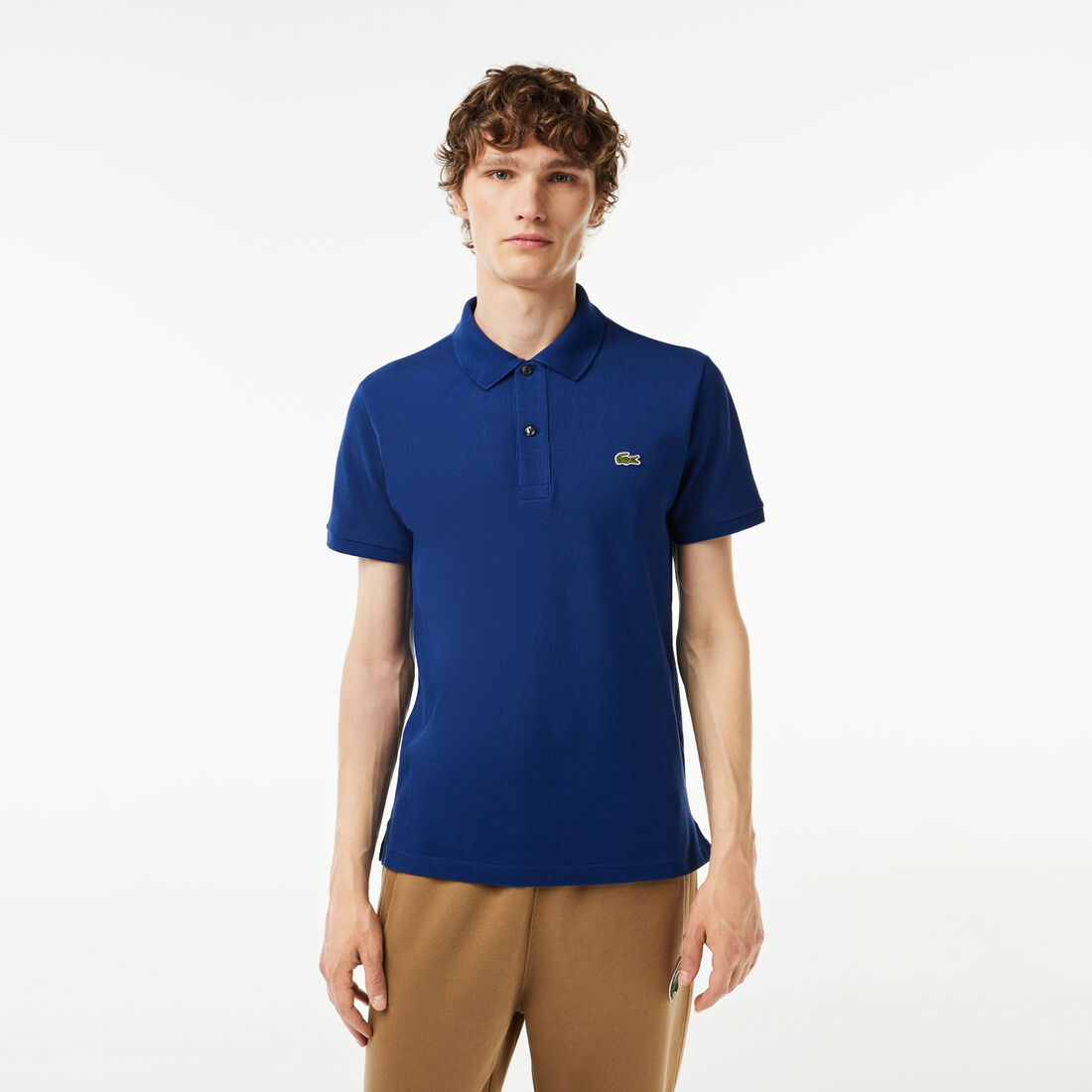 Slim Fit L.12.12 Pique Polo Shirt